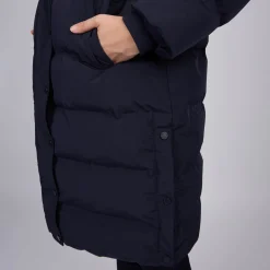 Femme Mise Au Green Doudoune Claire bleu marine