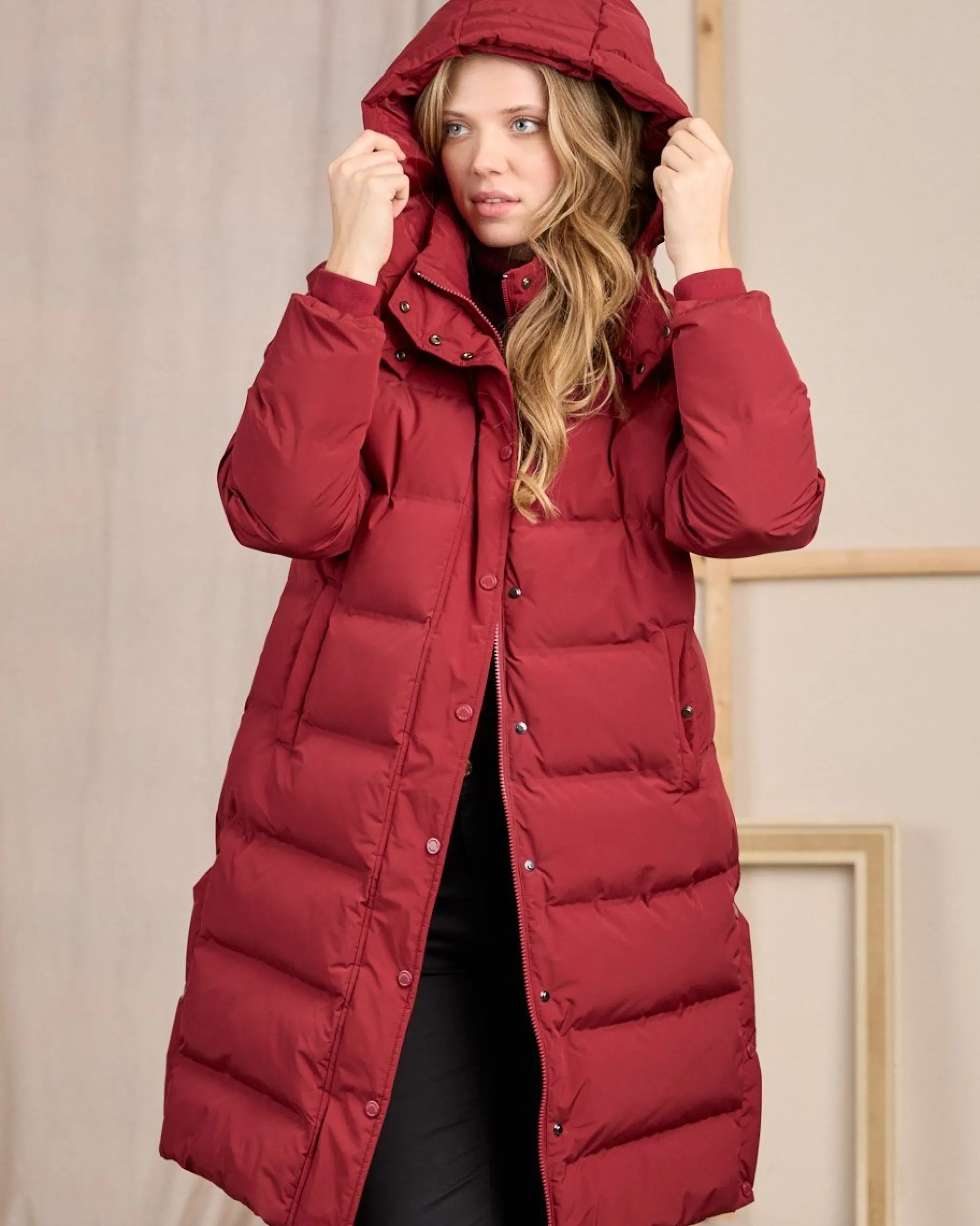 Femme Mise Au Green Doudoune Claire