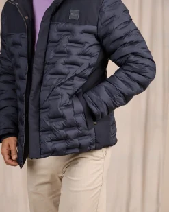 Homme Mise Au Green Doudoune Cooper bleu marine