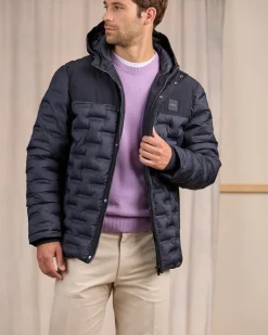 Homme Mise Au Green Doudoune Cooper bleu marine