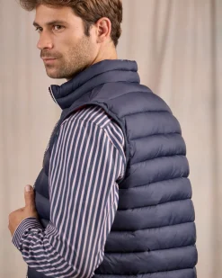 Homme Mise Au Green Doudoune Curtis bleu marine