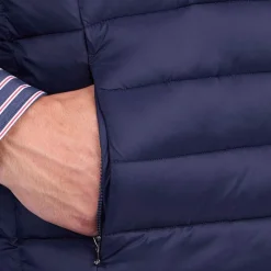 Homme Mise Au Green Doudoune Curtis bleu marine