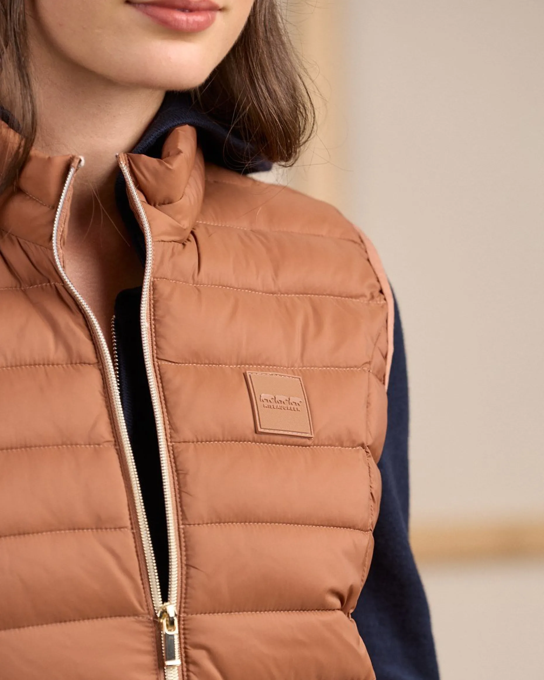 Femme Mise Au Green Doudoune sans manches