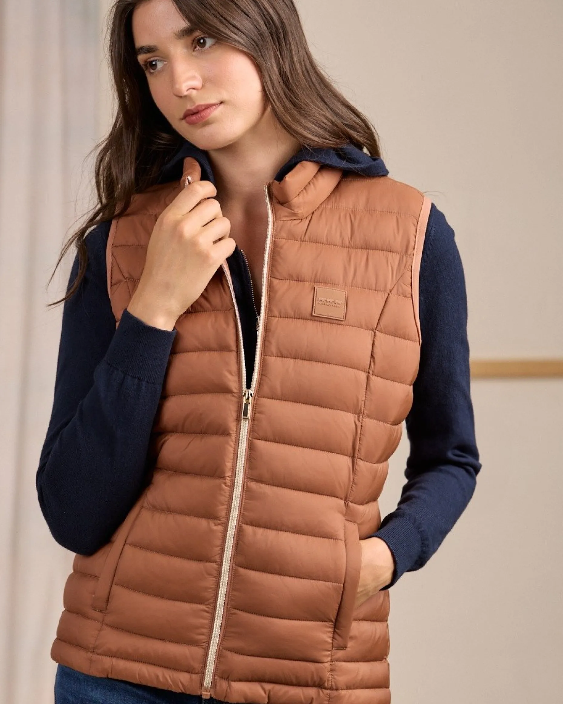 Femme Mise Au Green Doudoune sans manches