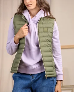 Femme Mise Au Green Doudoune sans manches