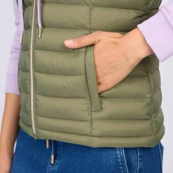 Femme Mise Au Green Doudoune sans manches