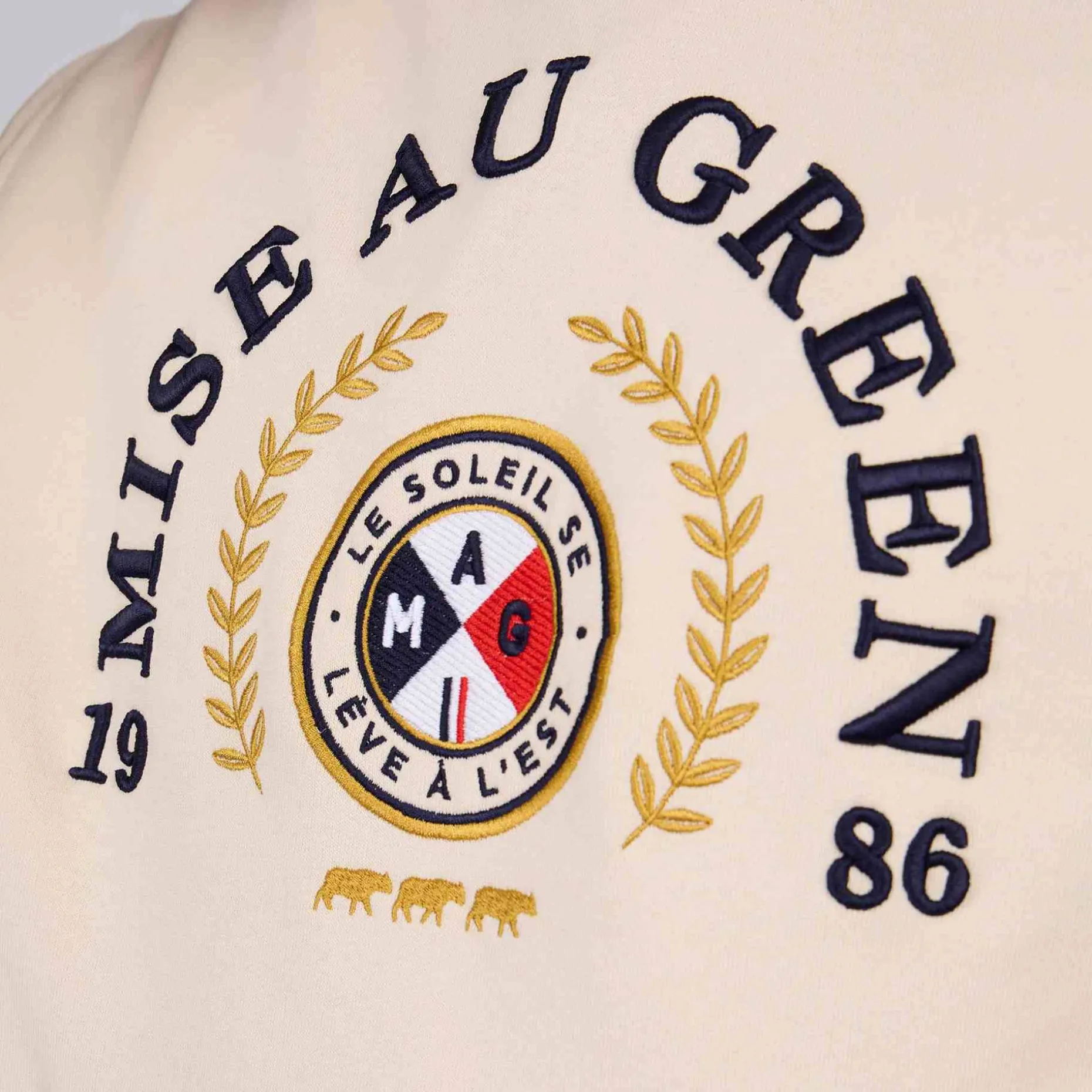 Homme Mise Au Green Hoodie blason