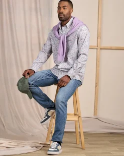 Homme Mise Au Green Jean Anto bleach blue