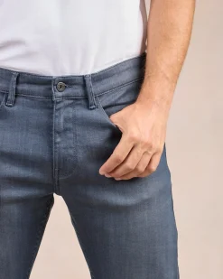 Homme Mise Au Green Jean Aston bleach blue