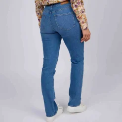 Femme Mise Au Green Jean Charly blue bleached