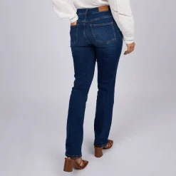 Femme Mise Au Green Jean Charly mid blue