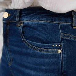 Femme Mise Au Green Jean Charly mid blue