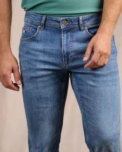 Homme Mise Au Green Jean Super Flex bleach blue