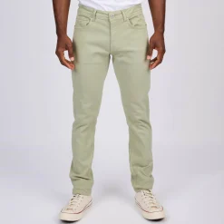 Homme Mise Au Green Jean Super Flex kaki clair