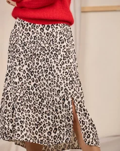 Femme Mise Au Green Jupe léopard