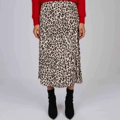 Femme Mise Au Green Jupe léopard