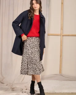 Femme Mise Au Green Manteau Céline bleu marine