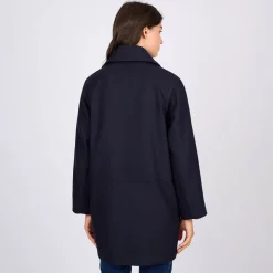 Femme Mise Au Green Manteau Céline bleu marine