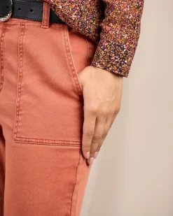 Femme Mise Au Green Pantalon à poches charpentier