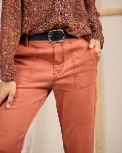 Femme Mise Au Green Pantalon à poches charpentier