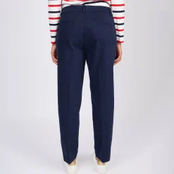 Femme Mise Au Green Pantalon Casper bleu marine