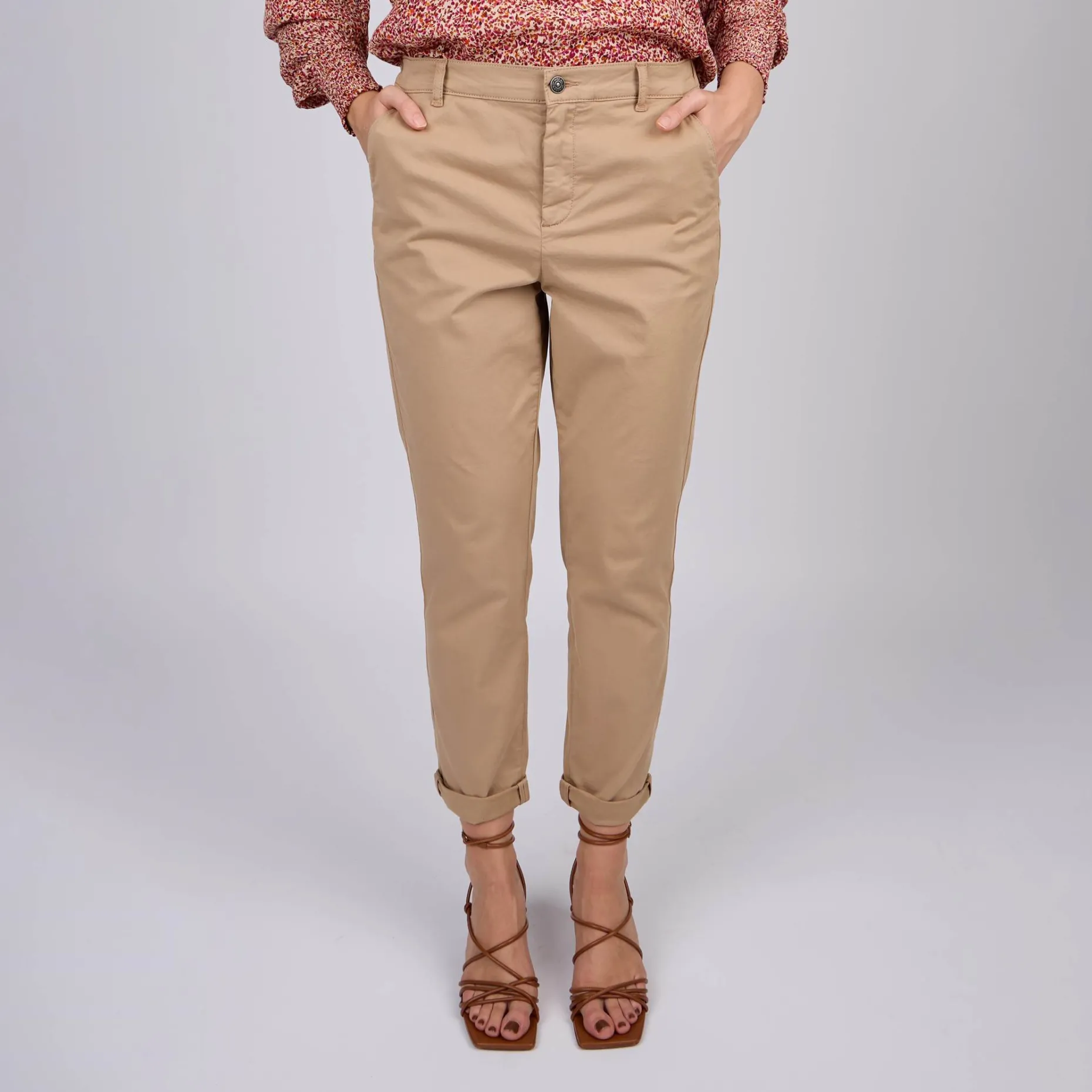 Femme Mise Au Green Pantalon chino