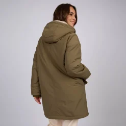 Femme Mise Au Green Parka Charly