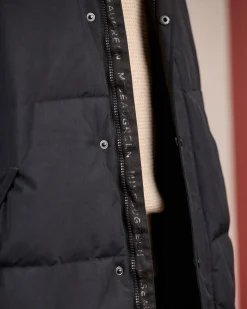 Homme Mise Au Green Parka matelassée bleu marine