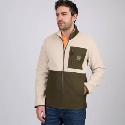 Homme Mise Au Green Polaire bi-matière