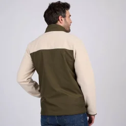 Homme Mise Au Green Polaire bi-matière