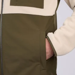 Homme Mise Au Green Polaire bi-matière