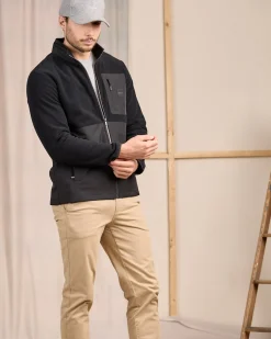 Homme Mise Au Green Polaire bi-matière