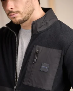 Homme Mise Au Green Polaire bi-matière