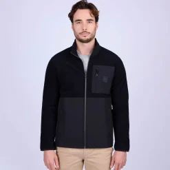 Homme Mise Au Green Polaire bi-matière