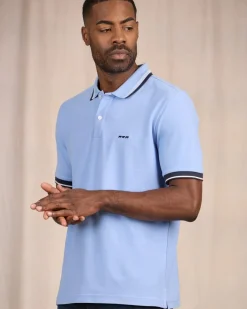 Homme Mise Au Green Polo à contraste