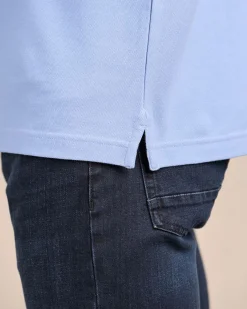 Homme Mise Au Green Polo à contraste