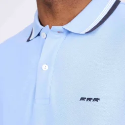 Homme Mise Au Green Polo à contraste