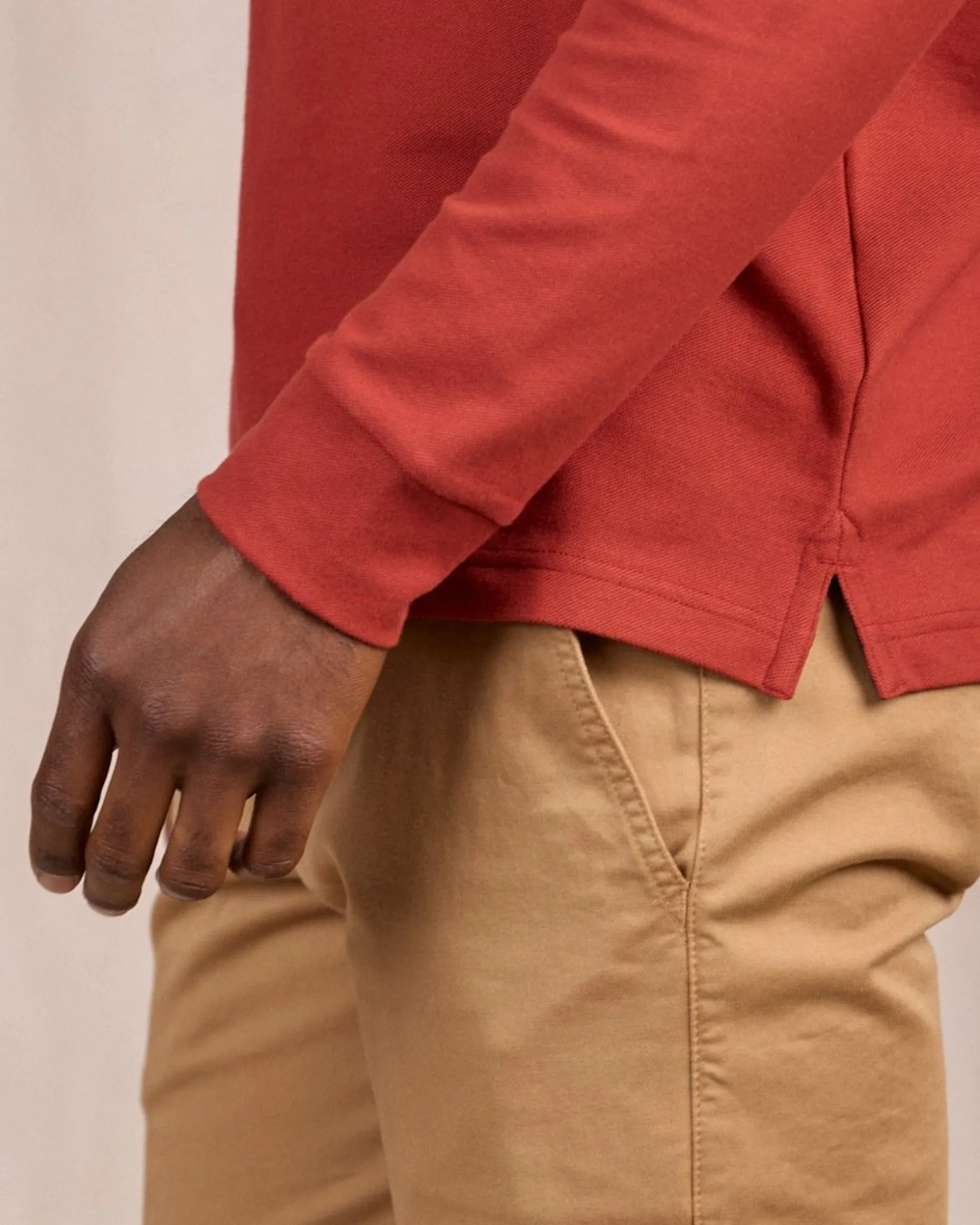 Homme Mise Au Green Polo au col contrastant