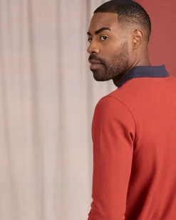 Homme Mise Au Green Polo au col contrastant