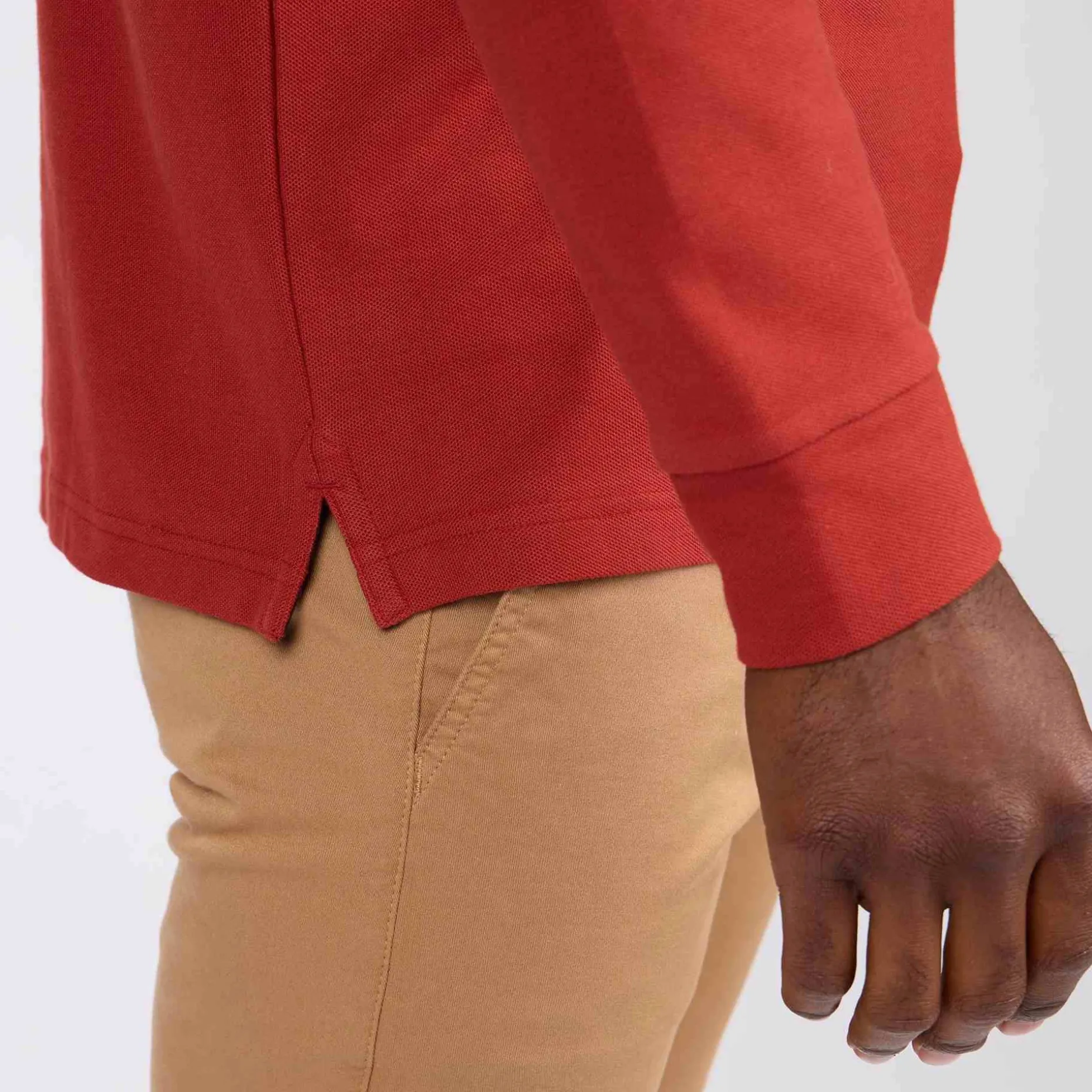 Homme Mise Au Green Polo au col contrastant