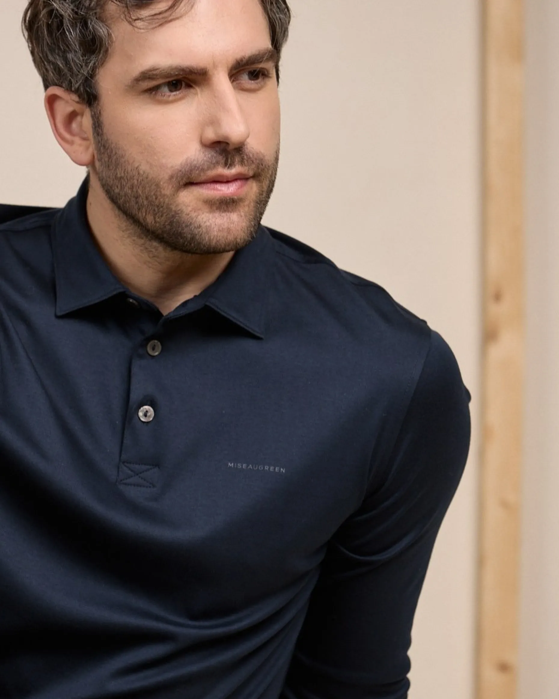 Homme Mise Au Green Polo Celian bleu marine