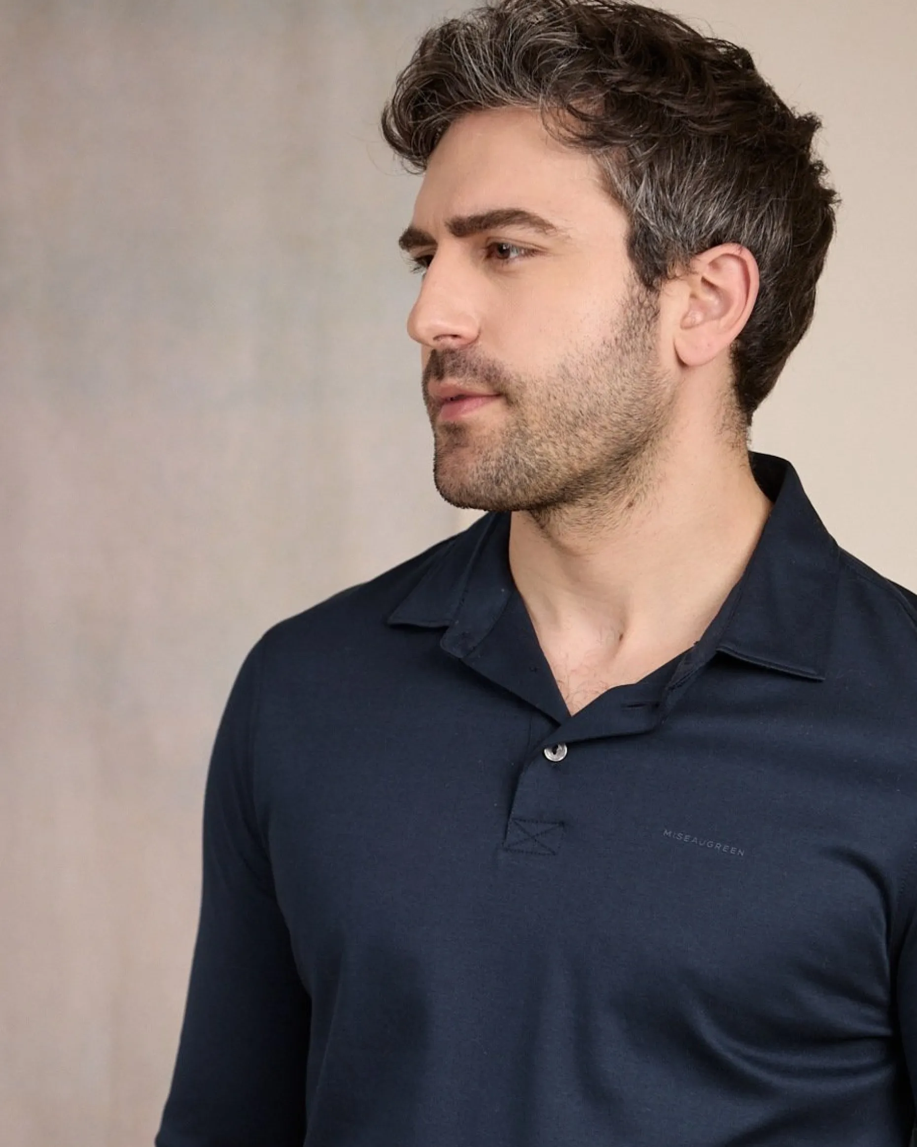 Homme Mise Au Green Polo Celian bleu marine