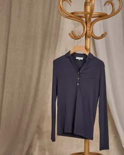 Femme Mise Au Green Polo Coralie bleu marine