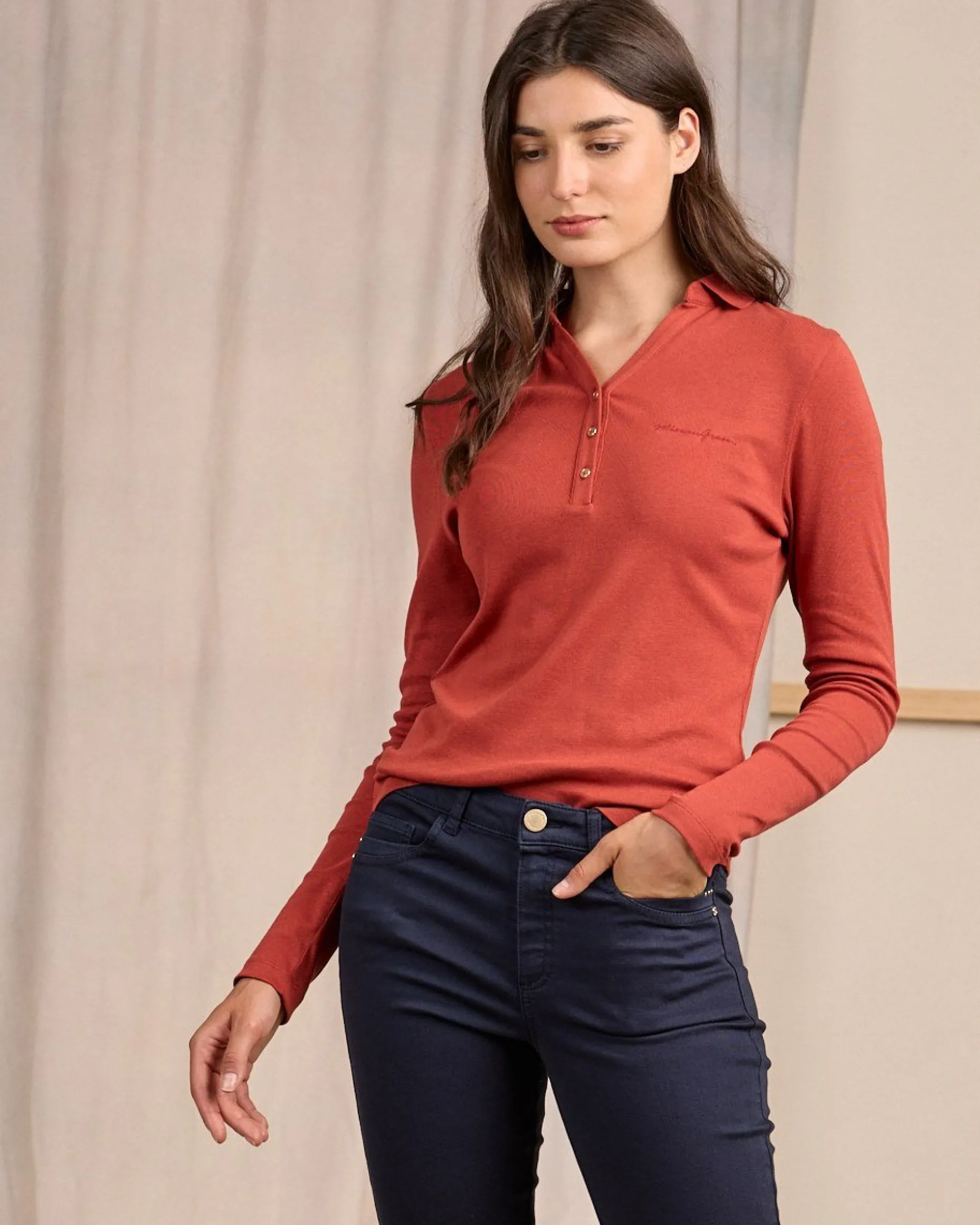 Femme Mise Au Green Polo Coralie