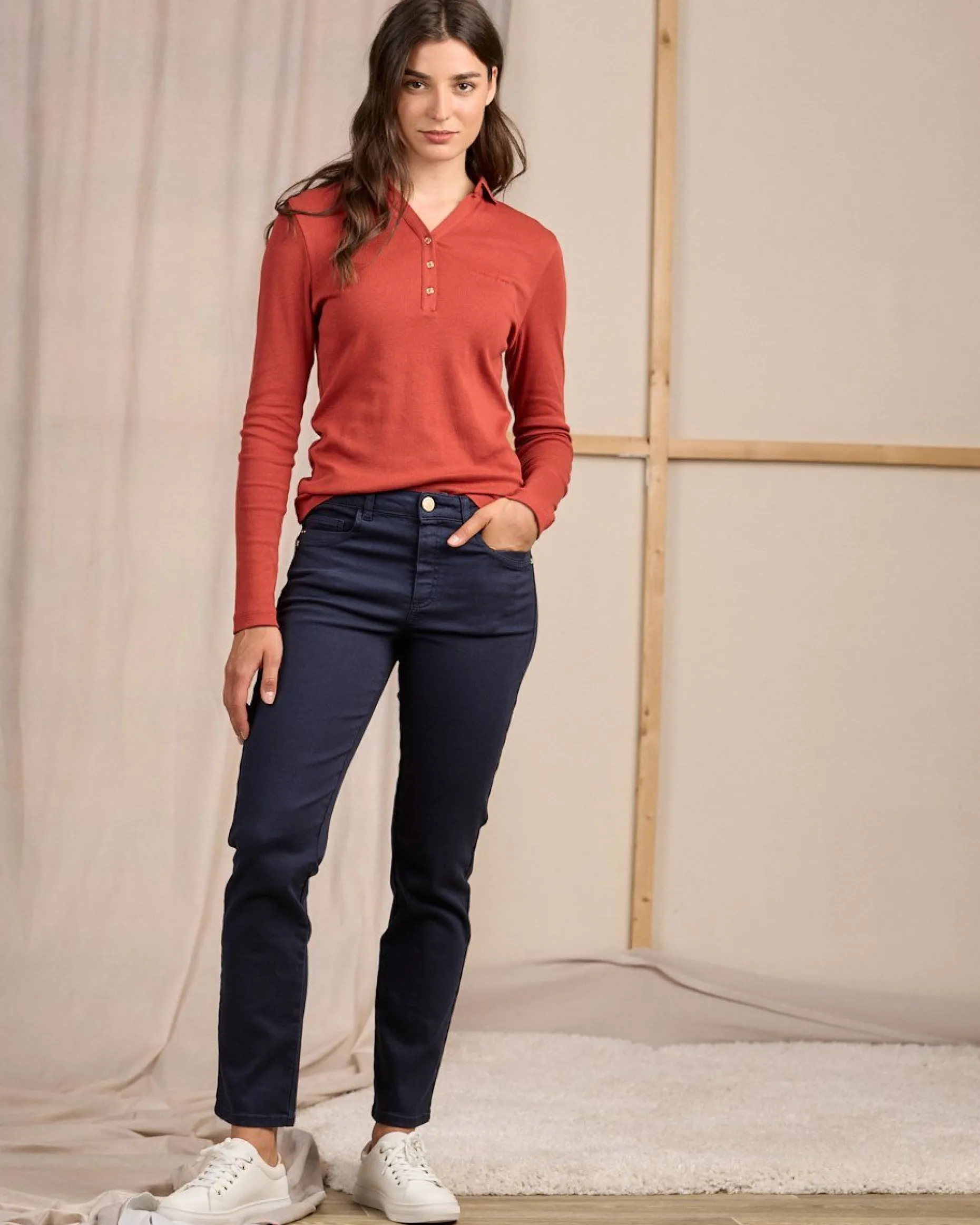 Femme Mise Au Green Polo Coralie