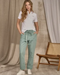 Femme Mise Au Green Polo Diana