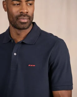 Homme Mise Au Green Polo Douglas bleu marine