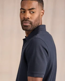 Homme Mise Au Green Polo Douglas bleu marine