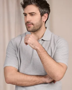 Homme Mise Au Green Polo Douglas gris moyen
