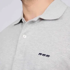 Homme Mise Au Green Polo Douglas gris moyen